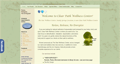 Desktop Screenshot of clearpathwellness.com